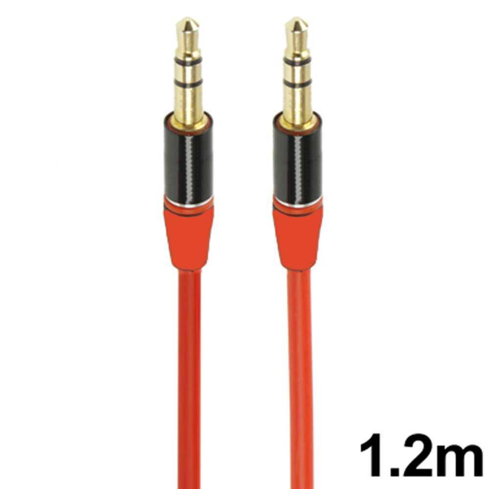 ROVTOP Kabel AUX 3.5mm HiFi Jack Gold Plated L Shaped 1.2m - S-IP4G ( Mughnii )