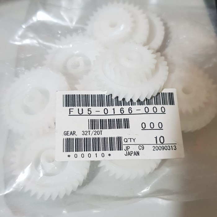 Gear 32T/20T Mesin Fotokopi Canon IRA 6075/6275 FU5-0166-000 Original