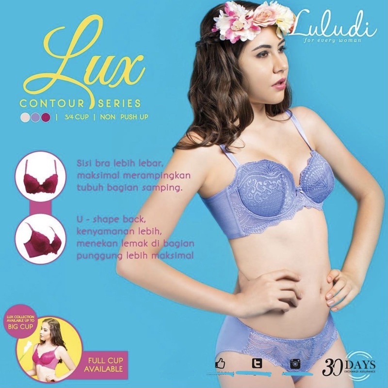Luludi By Wacoal SALE Bra Lux Countour Series Side Shape