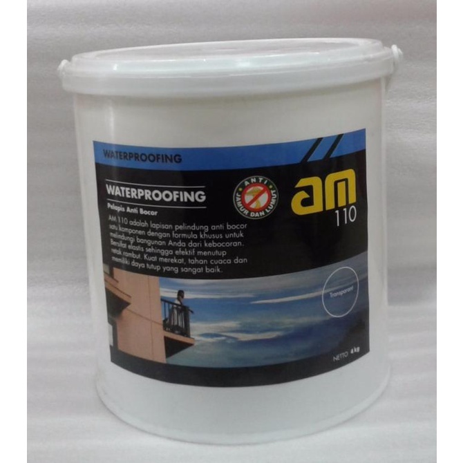 Cat Water Proofing AM 110 galon/4 Kg Diskon 30%