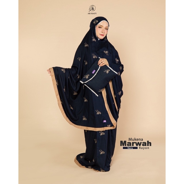 Mukena Marwah Dewasa Arrafi Bahan Rayon Terlaris serian warna baru