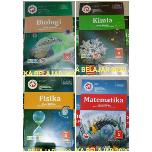 Buku Pr Sma Kelas 10 Semester 1 Mapel Ipa Tahun 2020 2021 Shopee Indonesia