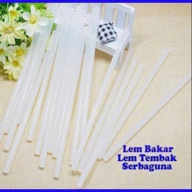 Lem tembak Kecil Besar Murah Isi Lem Bakar Refill Glue Gun Untuk DIY Dekorasi Aksesoris Sambungan