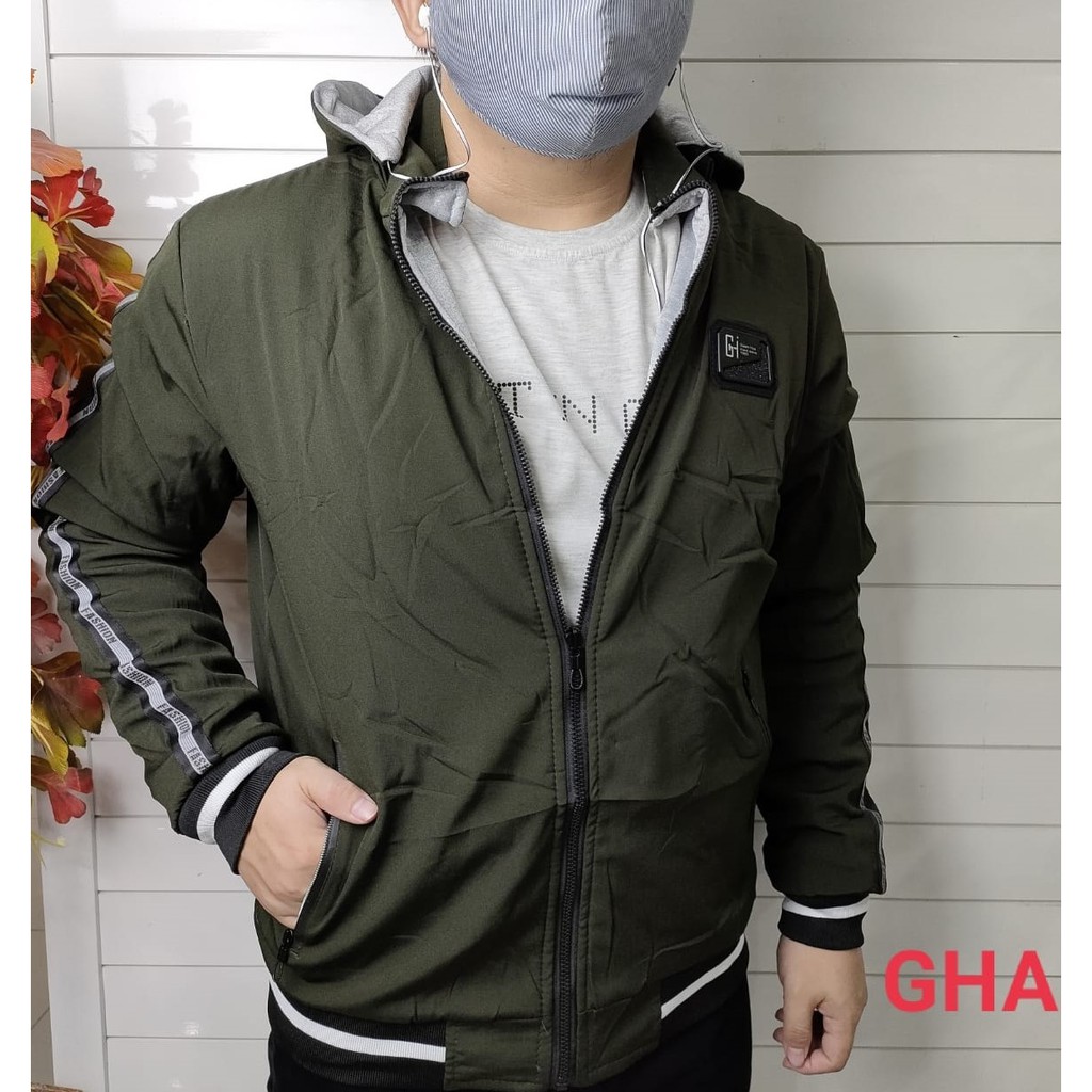 gof IMPORT JAKET GHA 2072 Pakaian Pria Outerwear Jaket Original Lengan Panjang Santai Masa Kini