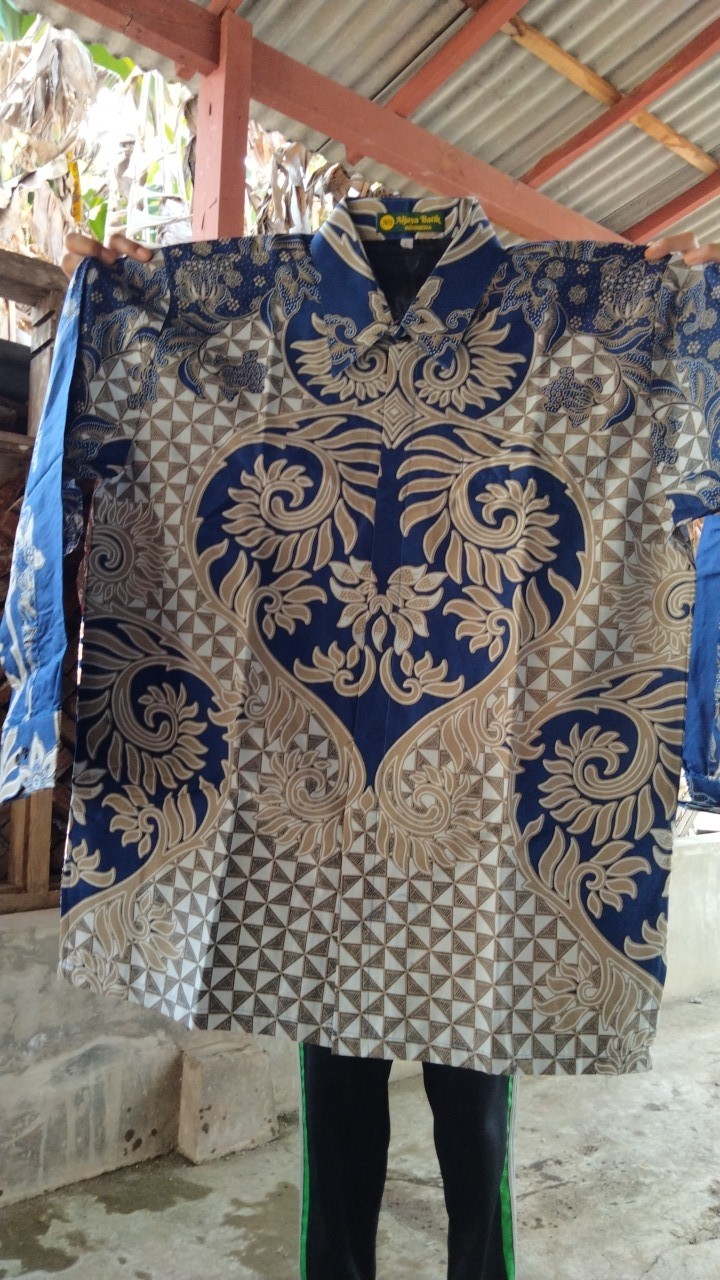 Batik Sekar Peken Ful Furing Katun Halus Sragenan Size M-xxl Asli Solo