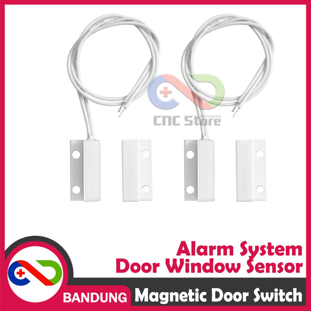 WINDOW/DOOR MAGNETIC SWITCH SENSOR ALARM 2 WIRE SAKLAR MAGNET