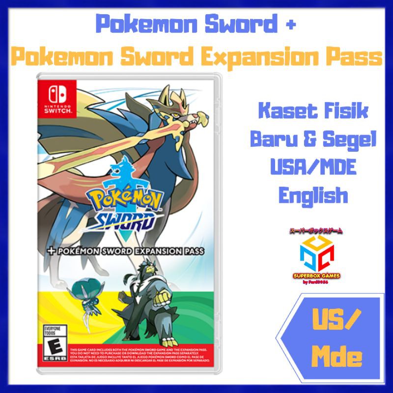 POKEMON SWORD EXPANSION PASS NINTENDO SWITCH
