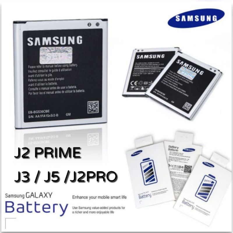 BATRE BATERAI 99% SAMSUNG GRAND PRIME/J2PRIME/J3/J5/J2PRO