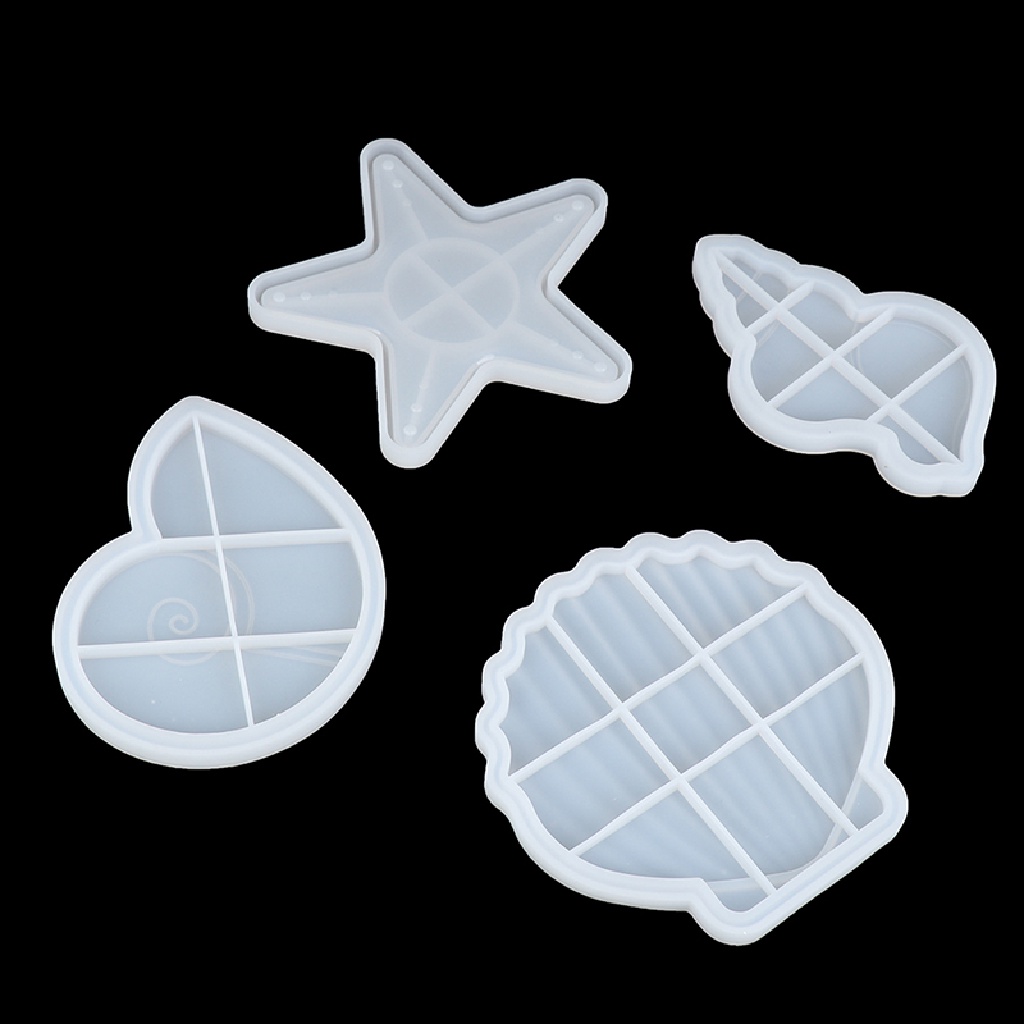 [AdornmentNo1] Shell Conch Tray Epoxy Resin Mold Serving Board Plate Silicone Mould DIY Crafts [new]