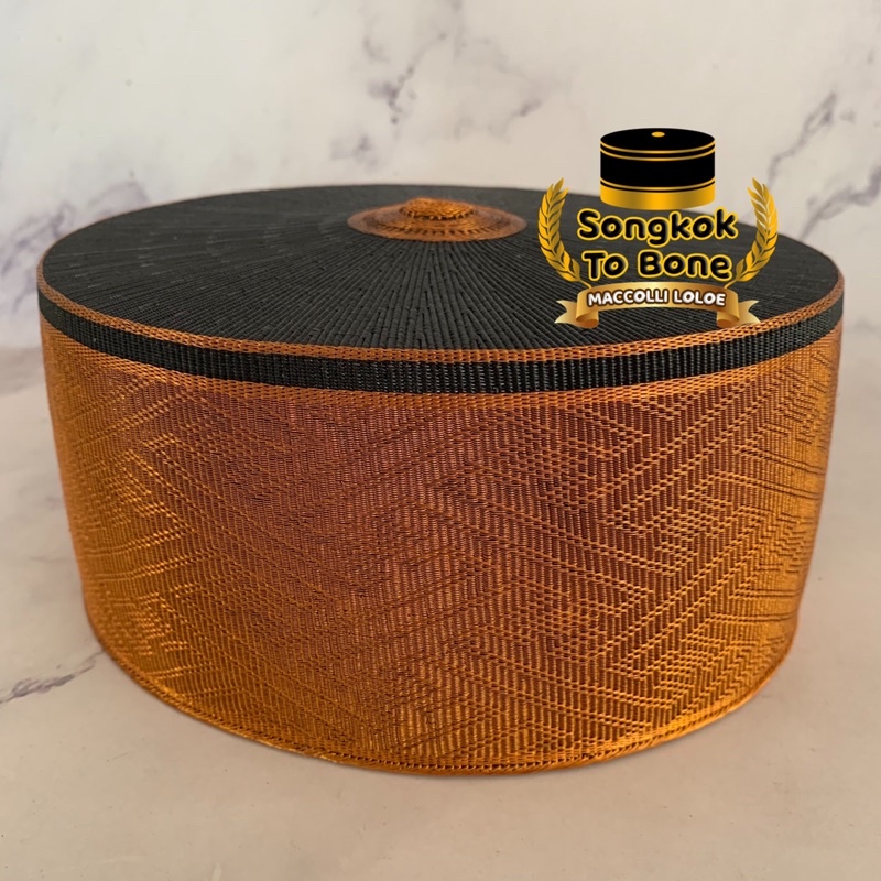 Songkok Recca Tembaga  Super Premium - Songkok Bugis - Songkok To Bone - SRTSP