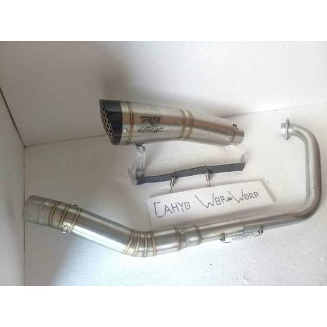 Knalpot racing R9 buat motor sport .CBR 150/.R15./GSX