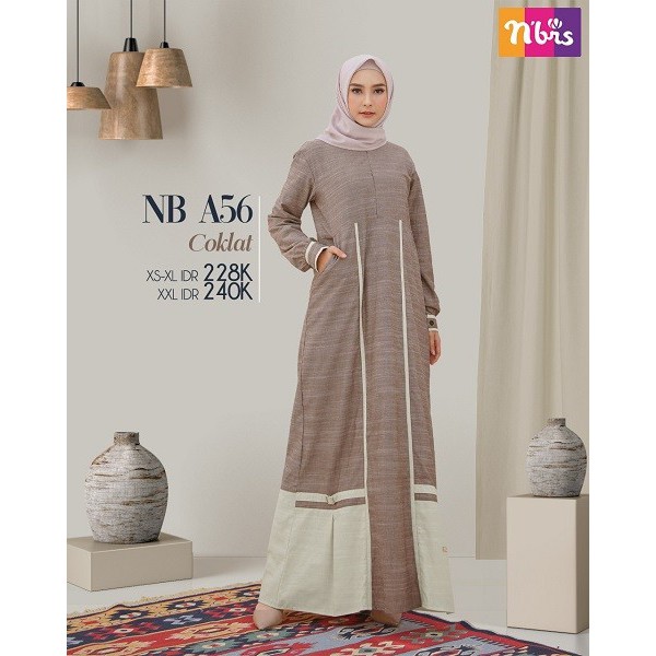 GAMIS NIBRAS DEWASA NB A56 TERBARU 2020