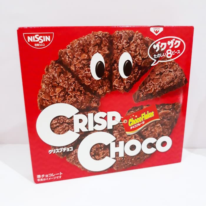 

Nissin Cisco Crisp Choco - Snack Jepang Rasa Coklat