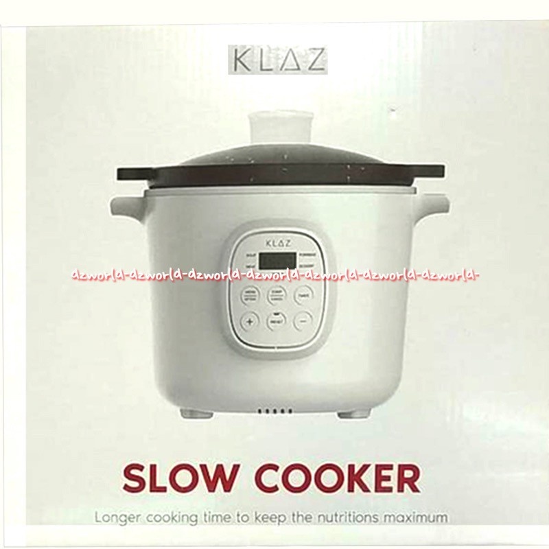 Jual Klaz Slow Cooker 2L Peralatan Memasak Bubur Daging Semur Kari