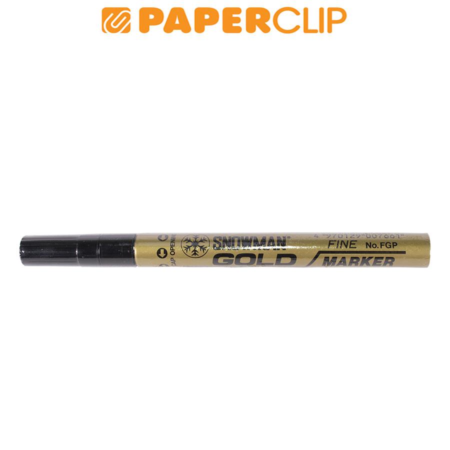 

PAINT MARKER SNOWMAN GOLD FGP12