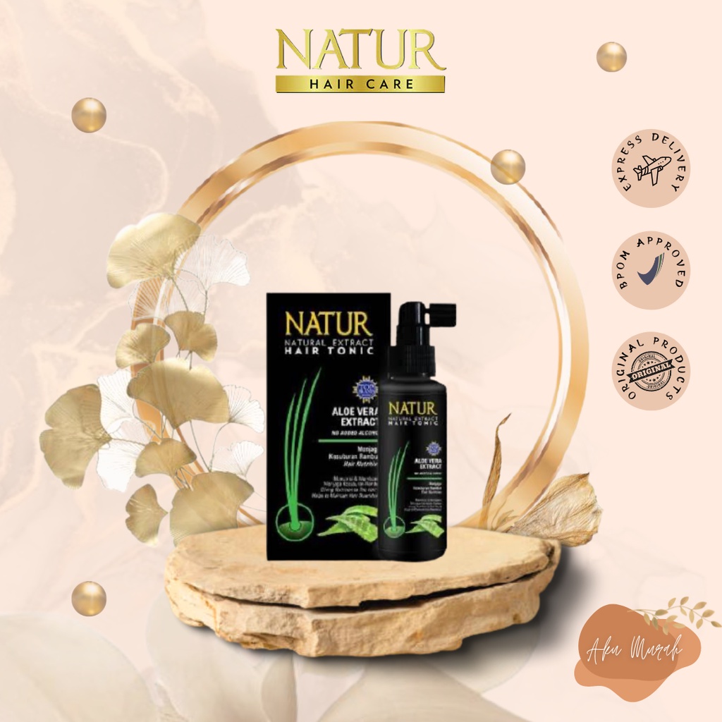 ✨ AKU MURAH ✨Natur Hair Tonic with Aloe Vera Extract