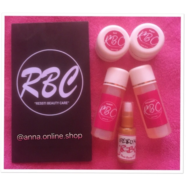 Ready kembali Cream RBC Clenser/paket glowing + serum ORI 1000%