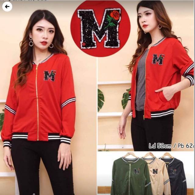 JAKET SCUBA BORDIR TEMPEL M