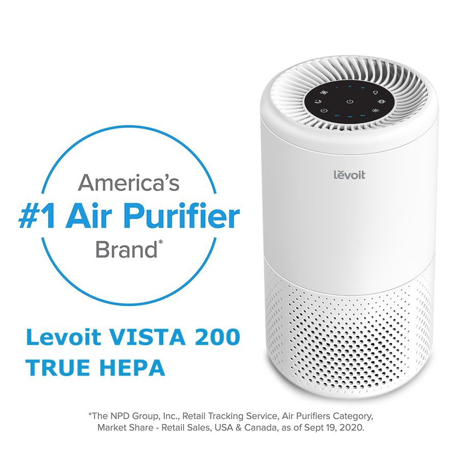 Air Purifier Levoit Vista 200 True HEPA Filter Pembersih Udara Garansi