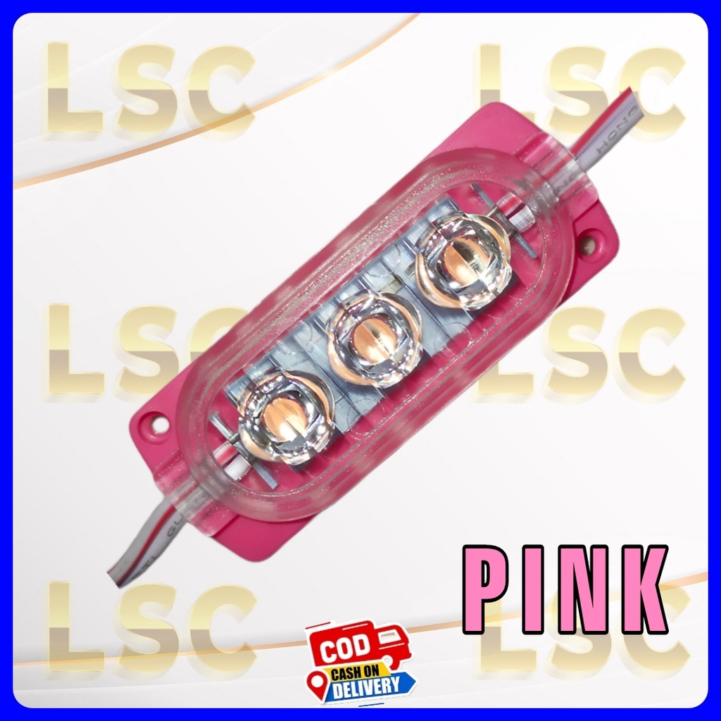 lampu led Ultrasonik 3 mata 12v dan 24v variasi motor mobil bus truk