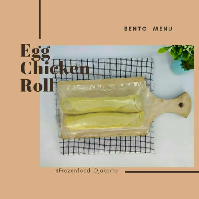 

Egg Chicken Roll / Chicken Egg Roll ala Hok*en isi 2 Lenjer Frozen
