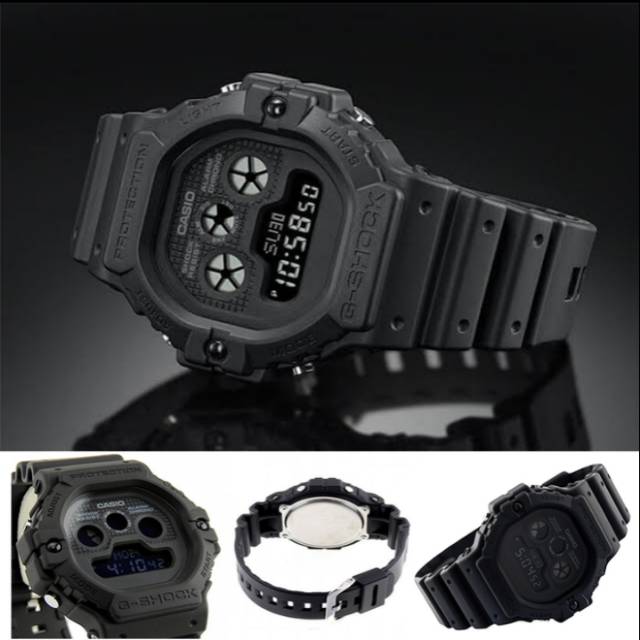 Jam tangan g shock dw 5900 black