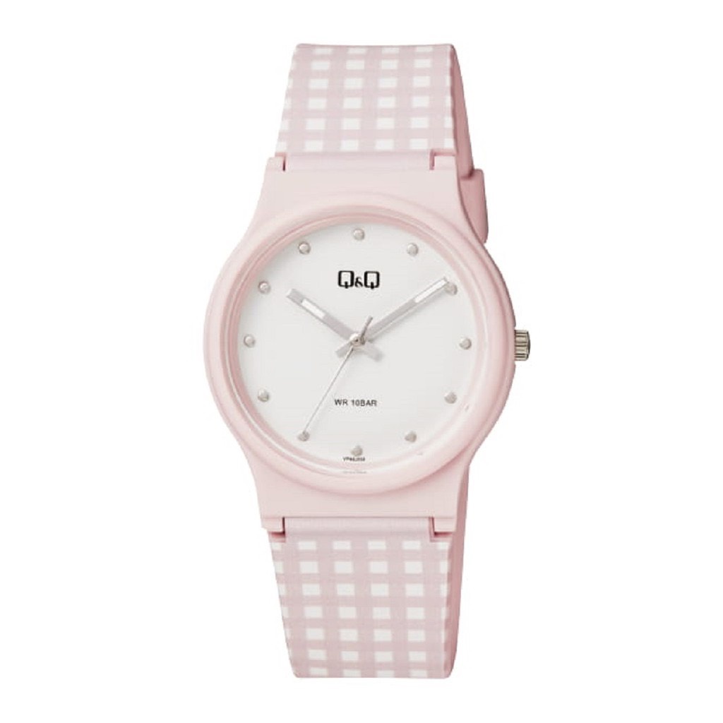 Q&amp;Q QQ QNQ VP46 VP46J 054Y - 059Y Analog Original Watch Jam Tangan Wanita / Anak Tali Karet