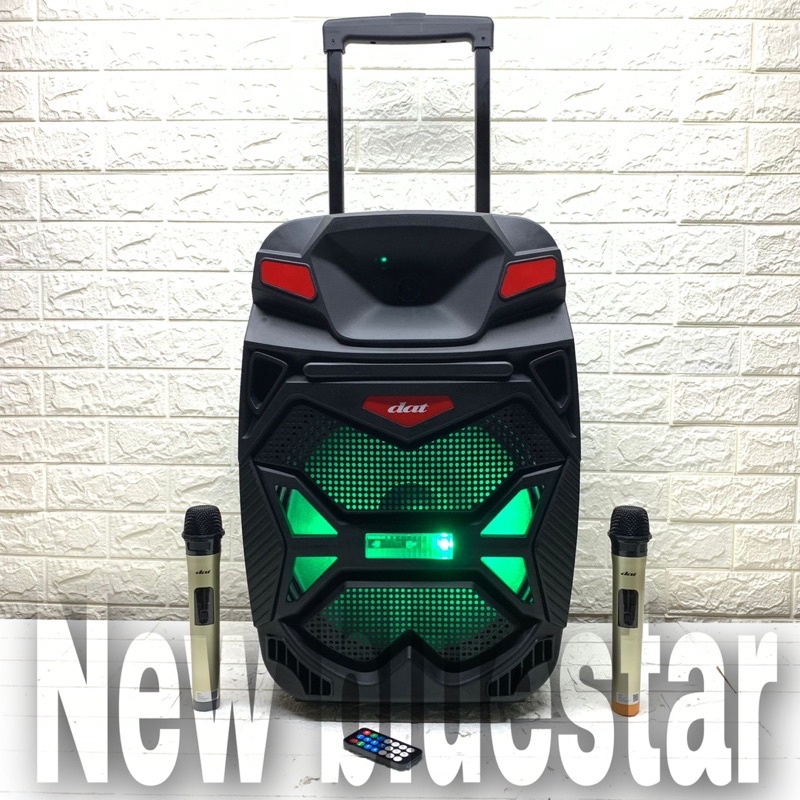 Speaker Portable Wireless Dat DT 1501/Dat DT 1509 x2 Original 15 inch Bluetooth