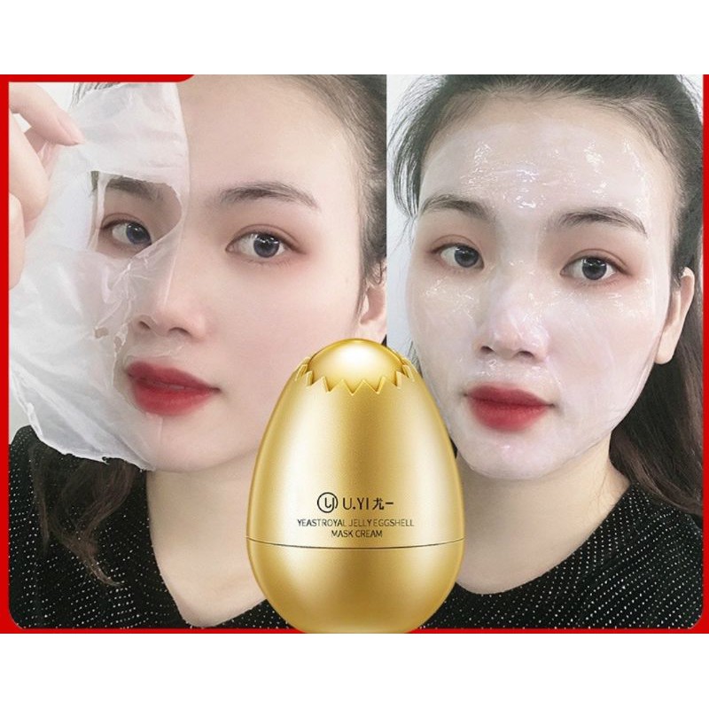 MASKER EGG ROYAL JELLY U.YI ORIGINAL