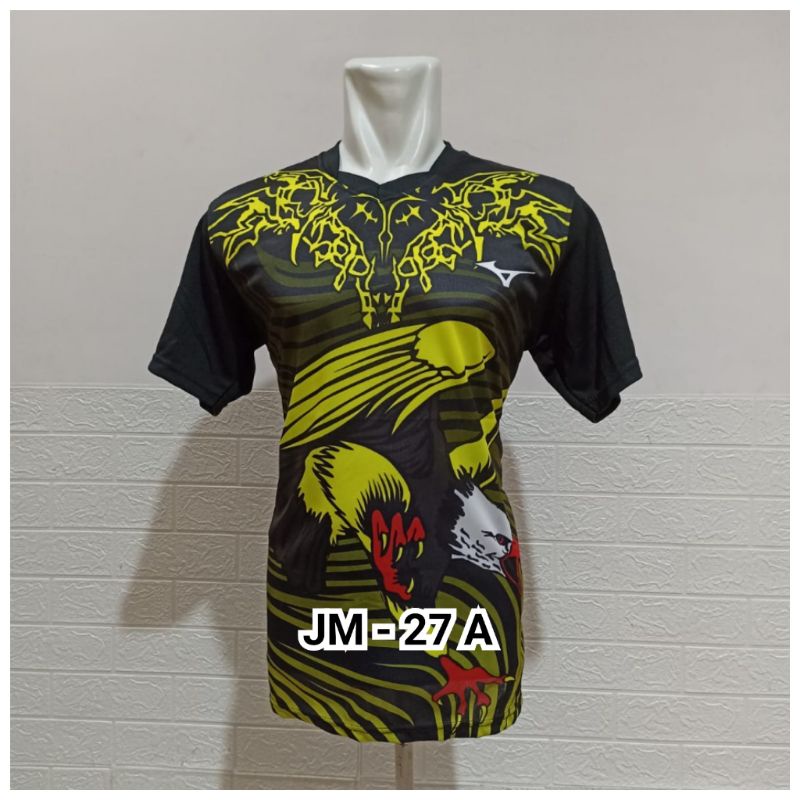 JERSEY VOLLY PRINTING TIGA WARNA - BAJU BULUTANGKIS VOLLY BALL ATASAN KAOS BAJU SPORT