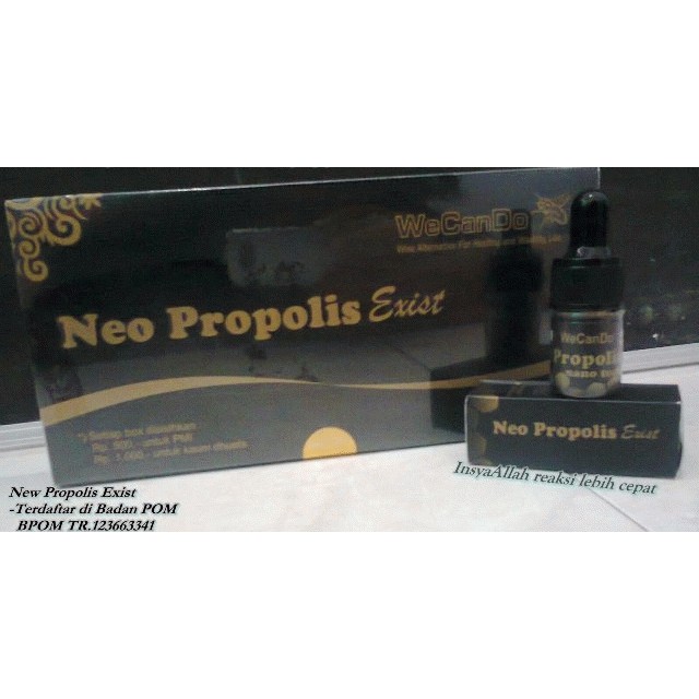 Jual PROPOLIS NEO EXIST TECHNOLOGY WECANDO   BRAZILIAN GRADE  NON ALCOHOL New