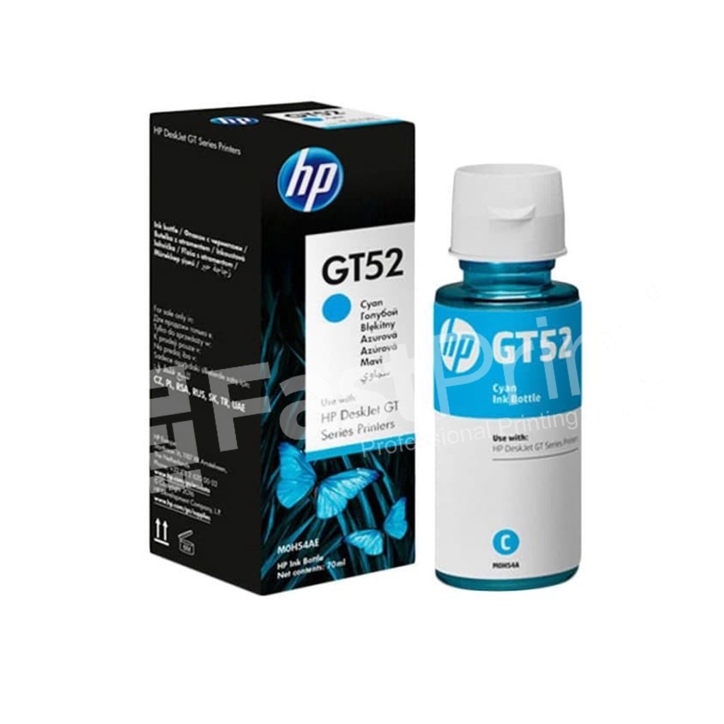 Tinta Refill HP Original Printer GT52 Cyan