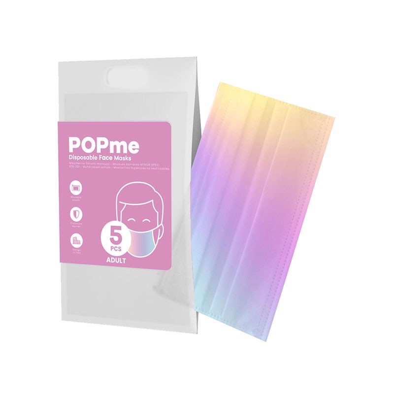 POPME MASK RAINBOW READY masker jennie blackpink