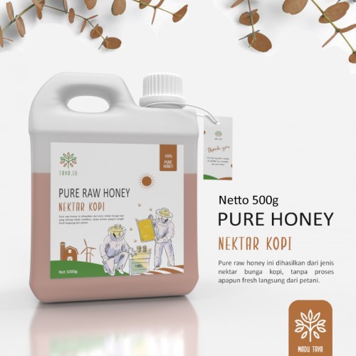 

Tava Nektar Madu Murni Kopi 500 ml
