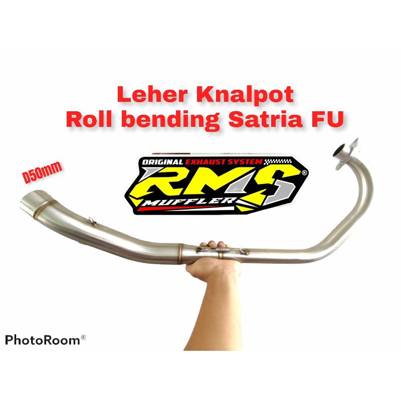 leher Knalpot Satria fu roll bending d50