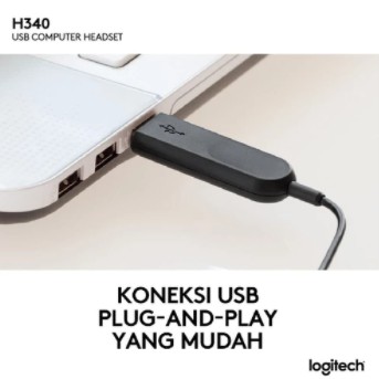 Logitech H340 USB Headset Original