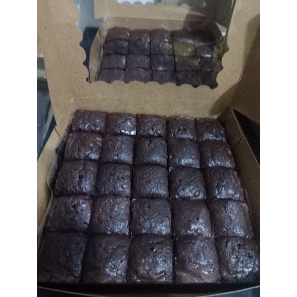 

brownies skat panggang polos