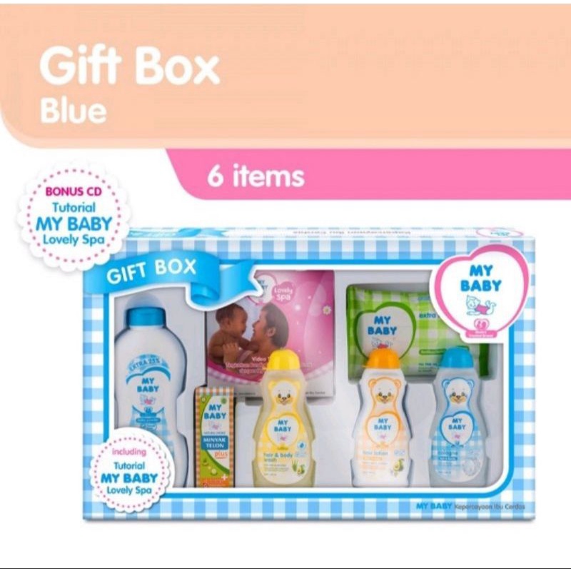 MY BABY GIFT BOX (6 ITEM) COCOK BUAT KADO