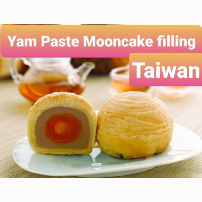 

Sale 1 kg Yam Paste Mooncake Filling (isian mooncake/pia) Made in Taiwan