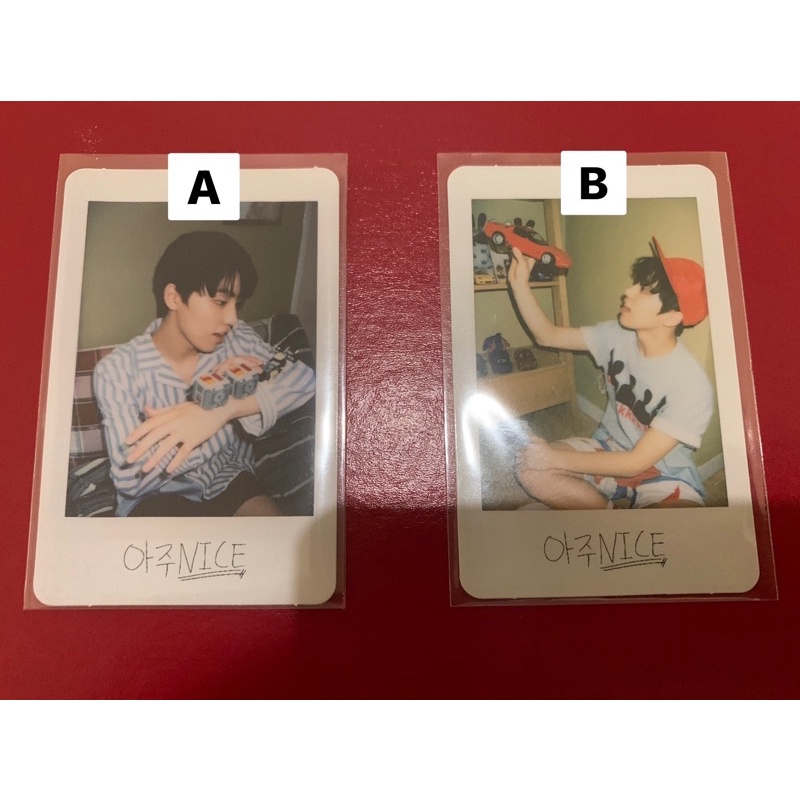 PC PHOTOCARD SEVENTEEN DINO AJU NICE // VERY NICE ANAS