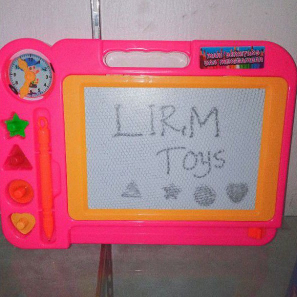 

Magic board papan tulis magnet anak murah bisa dihapus