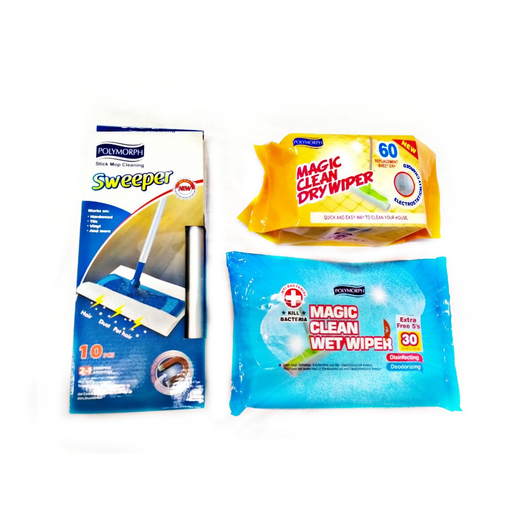 REFIL ALAT PEL STICK MOP SWEEPER MOP BASAH DAN KERING