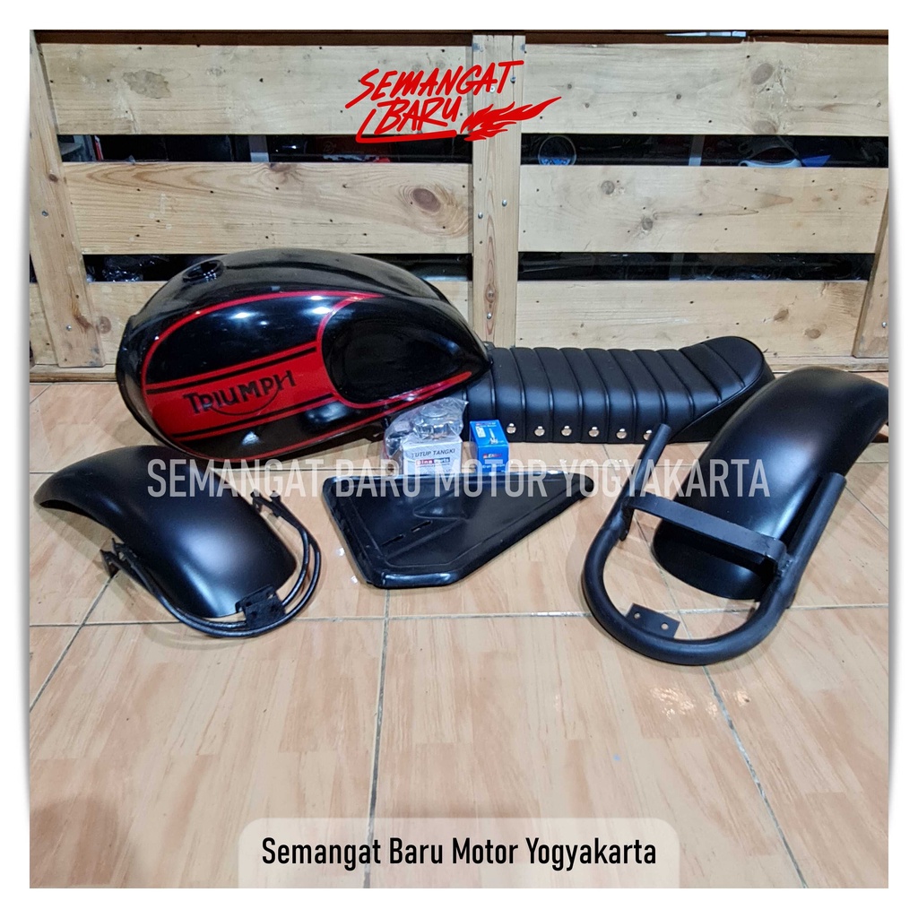 Paket Japstyle Triumph | sparepart japstyle megapro mono , scorpio , thunder middle
