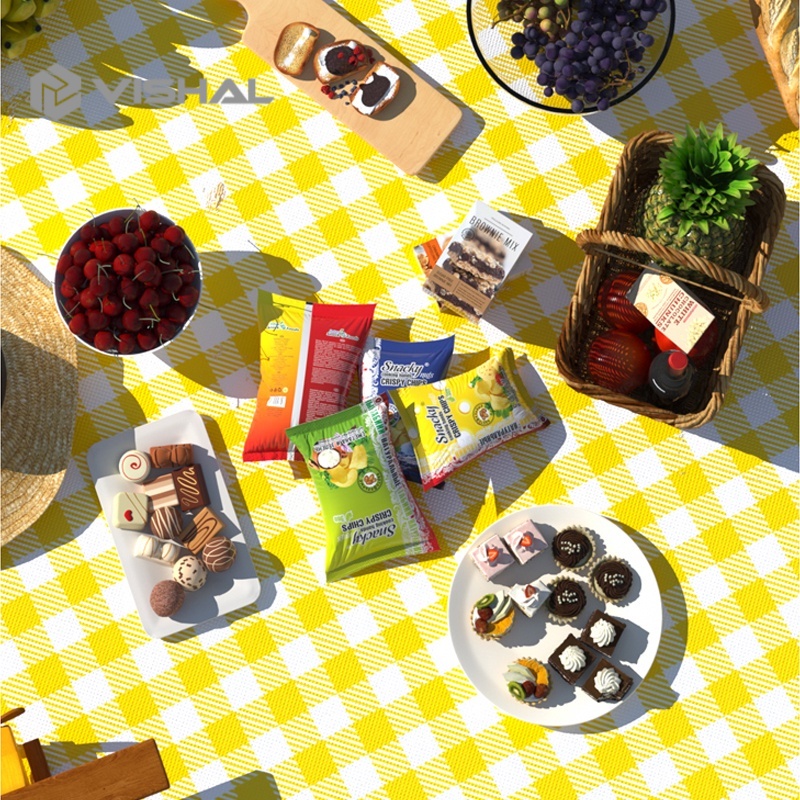 VISHAL Tikar Lipat/Tikar Piknik/ Alas Piknik /Tikar Pantai Anti Air VS-32