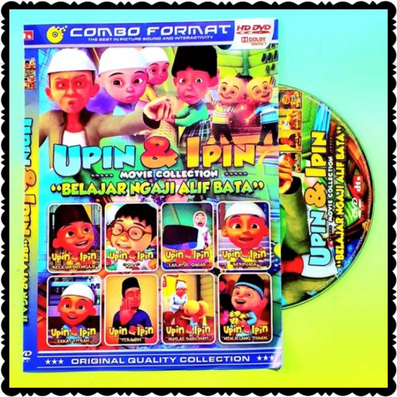 KASET FILM UPIN IPIN TERBARU EDISI BELAJAR NGAJI ALIF BA TA-FILM EDUKASI ANAK BELAJAR NGAJI HURUF HI