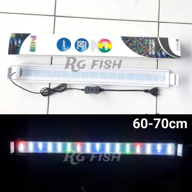 lampu akuarium kandila P600 led aquarium aquascape 60cm-70cm | Shopee