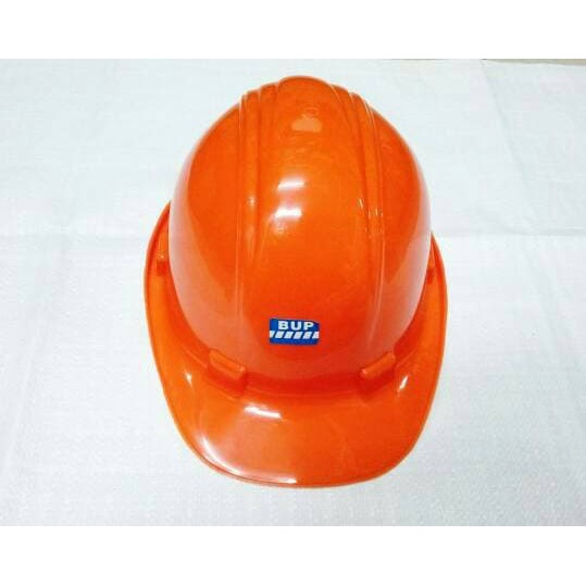 Jual Safety Helmet Orange Full Set / Helm Proyek Oren / Helem Bangunan