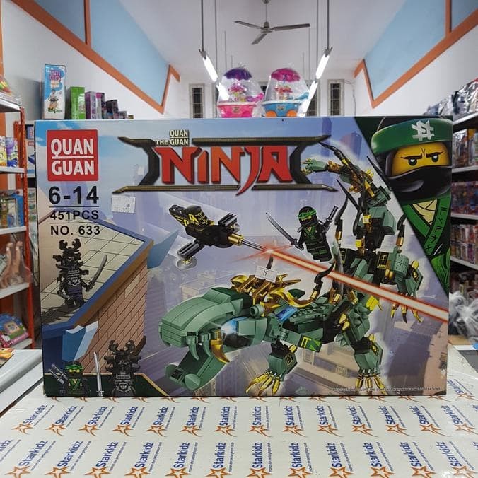 BISA COD Lego Kke Ninjago Ninja Dragon Warrior Castle Sensei Wu LIMITED
