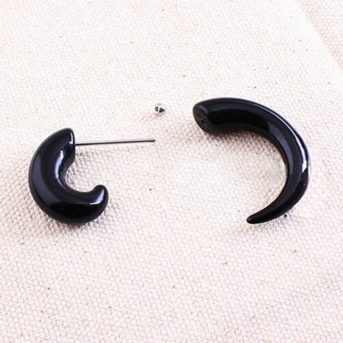 Fashion Perhiasan Anting Tindik Unisex Model Ear Plugs Palsu