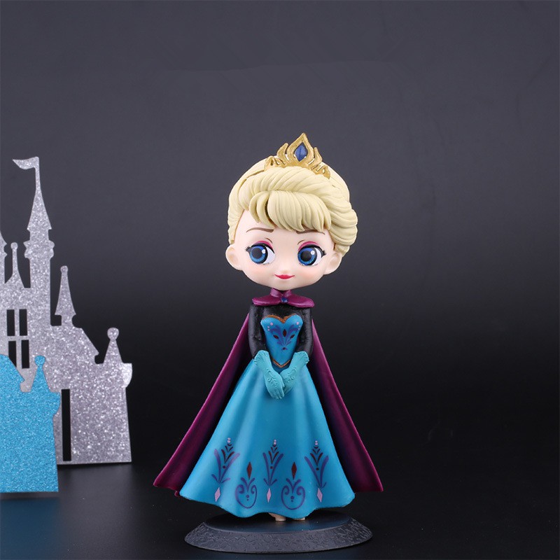 Mainan Action Figure Mini Model Disney Frozen 2 Anna Elsa Ukuran 16cm Untuk Hadiah Anak